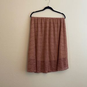 LuLaRoe Lace Lola Skirt